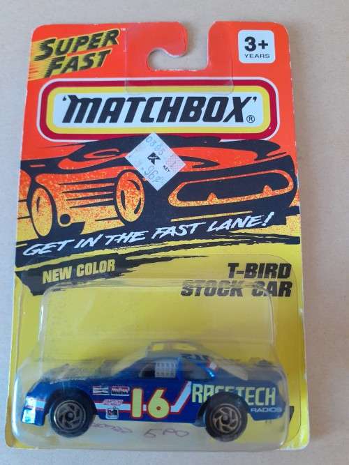 MATCHBOX `SUPER FAST` T-BIRD STOCK CAR