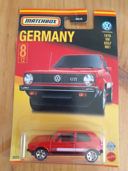 MATCHBOX GERMANY 1997 VW GOLF MK1
