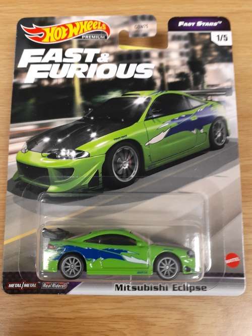 HOT WHEELS PREMIUM FAST AND FURIOUS `FAST STARS` MITSUBISHI ECLIPSE