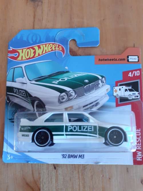 HOT WHEELS `92 BMW M3