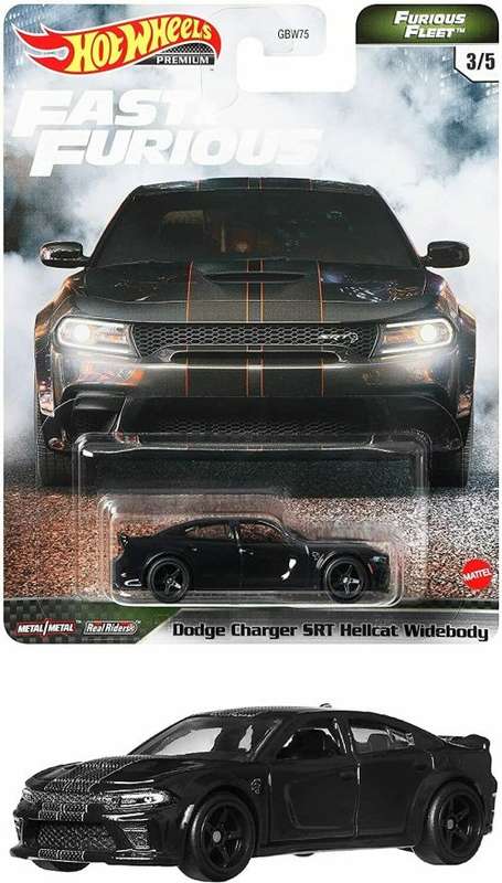 HOT WHEELS `FAST AND FURIOUS` DODGE CHARGER SRT HELL CAT WIDEBODY