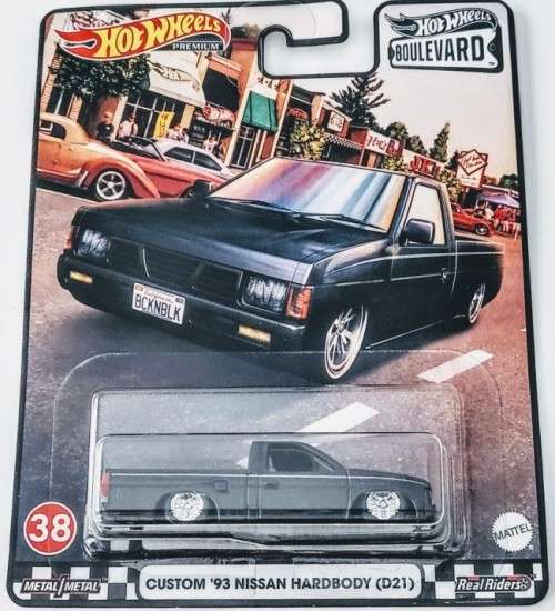 HOT WHEELS PREMIUM `BOULEVARD` CUSTOM 1993 NISSAN HARDBODY (D21)