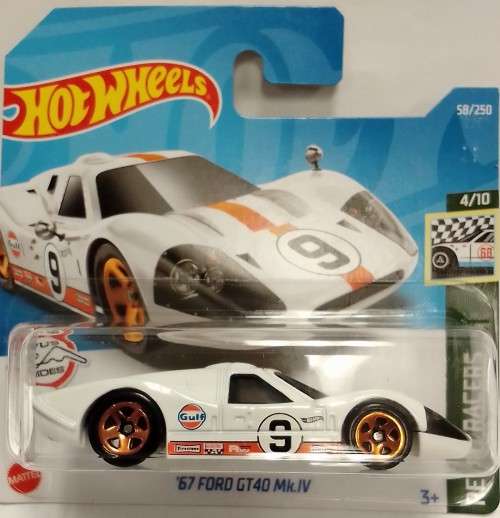 HOT WHEELS 1967 FORD GT40 MK.IV