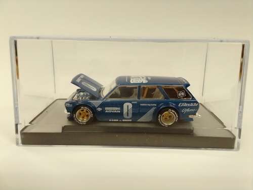 HOT WHEELS/GREENLIGHT/MINI GT DISPLAY CASES 1:64 SCALE (4 CASES PER PACK)