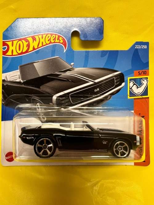 HOT WHEELS `69 CHEVROLET CAMARO CONVERTABLE