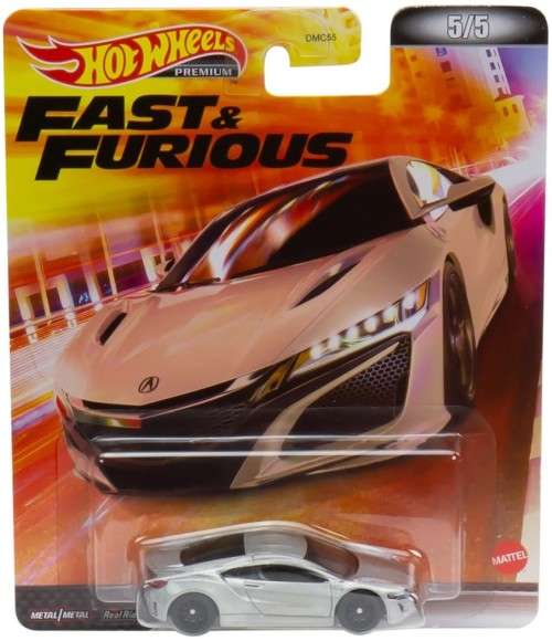 HOT WHEELS PREMIUM `FAST AND FURIOUS` 2022 RETRO ENTERTAINMENT SET (SET OF 5)