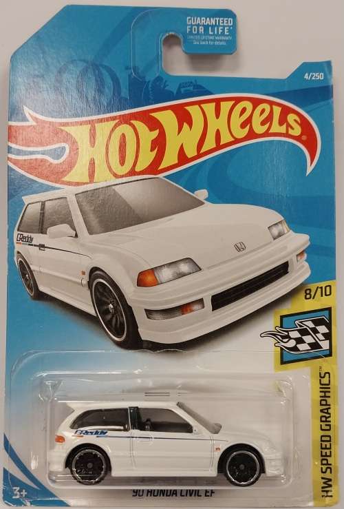 HOT WHEELS 1990 HONDA CIVIC EF