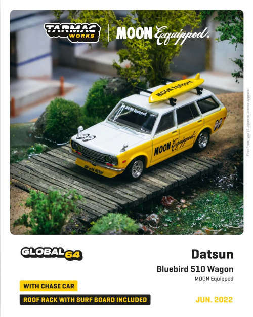 TARMAC DATSUN BLUEBIRD 510 WAGON MOON EQUIPPED