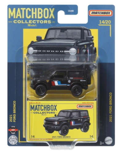 2022 MATCHBOX COLLECTORS EDITION 2021 FORD BRONCO