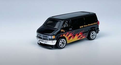 HOT WHEELS `BOULEVARD` DODGE VAN