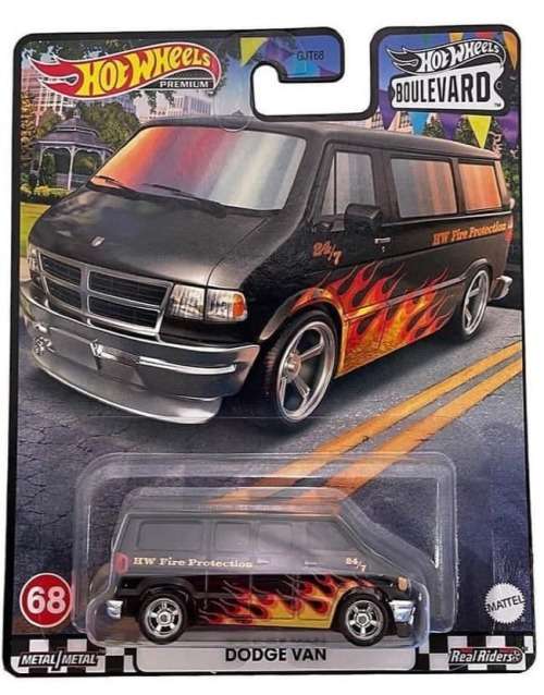 HOT WHEELS `BOULEVARD` DODGE VAN
