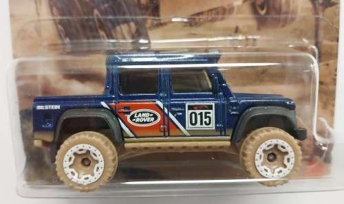 HOT WHEELS 2015 LAND ROVER DEFENDER DOUBLE CAB