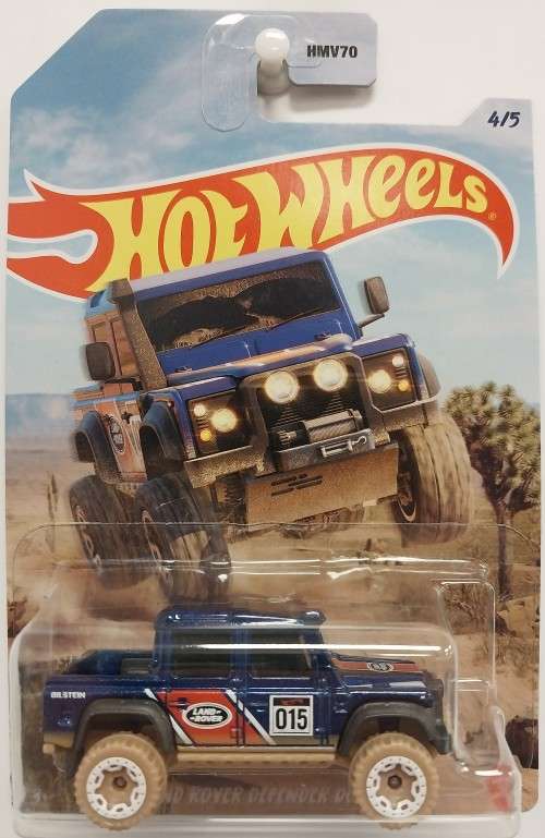 HOT WHEELS 2015 LAND ROVER DEFENDER DOUBLE CAB
