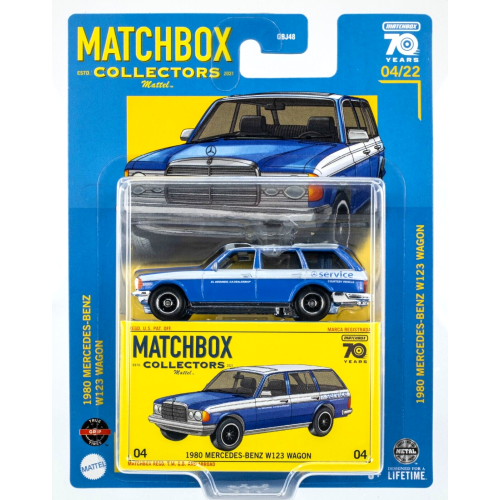 MATCHBOX COLLECTORS 1980 MERCEDES-BENZ W123 WAGON