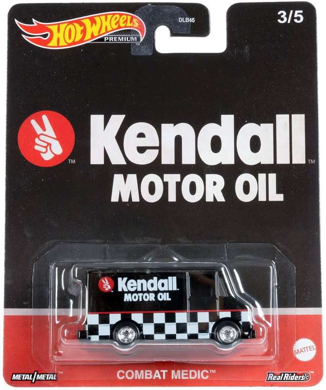 HOT WHEELS "KENDALL MOTOR OIL" COMBAT MEDIC