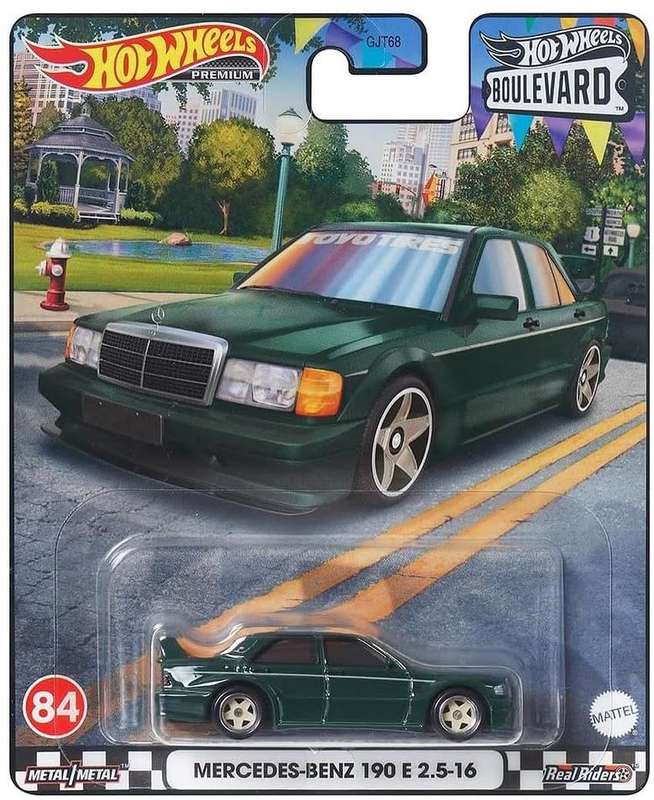 HOT WHEELS PREMIUM "BOULEVARD" MERCEDES-BENZ 190 E 2.5 16