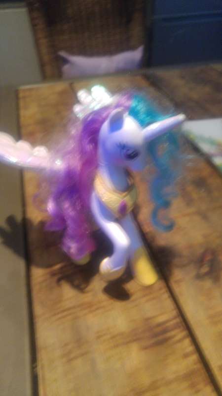 **R1850.00** MY LITTLE PONY A0633 PRINCESS CELESTIA, ELECTRONIC - 100% WORKING ORDER - LIKE NEW