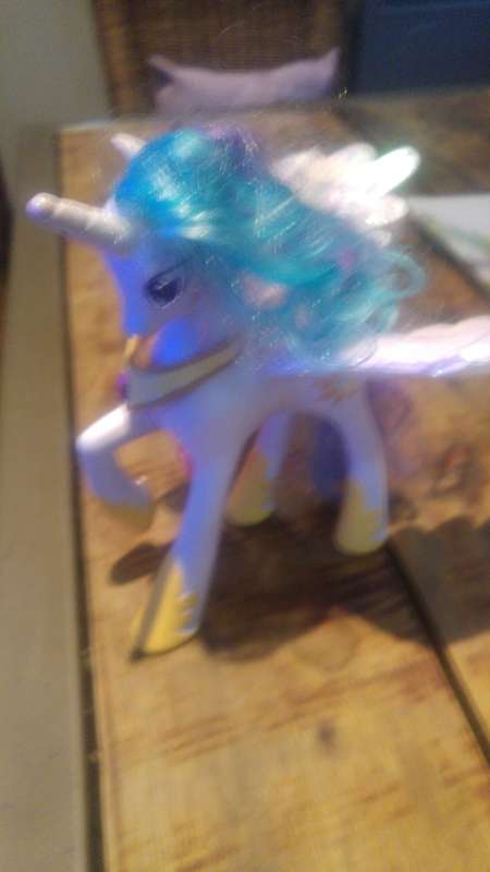 **R1850.00** MY LITTLE PONY A0633 PRINCESS CELESTIA, ELECTRONIC - 100% WORKING ORDER - LIKE NEW