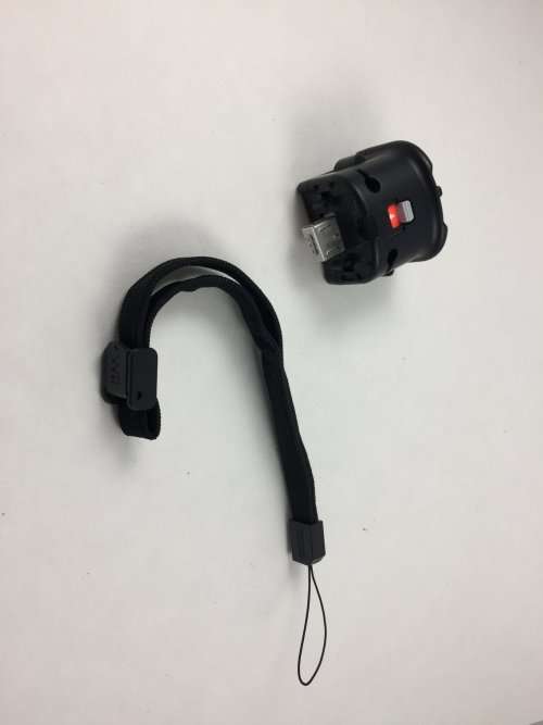 Nintendo Wii - Controller RVL-003 - RVL-026 Black Motion Plus Attachment for Nintendo- Remote Jacket