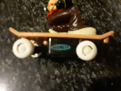 Vintage 1999 Playmate Toys Rolling Skateboarder Action Figure - Amazing Condition 100% Working