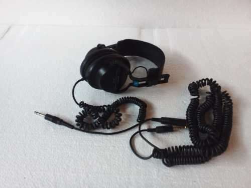1979 Vintage Sony Dr-s3 Dynamic Stereo Headphones W/ Long Extension Cable