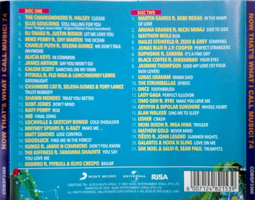 Various  Now That`s What I Call Music! 74 - CD