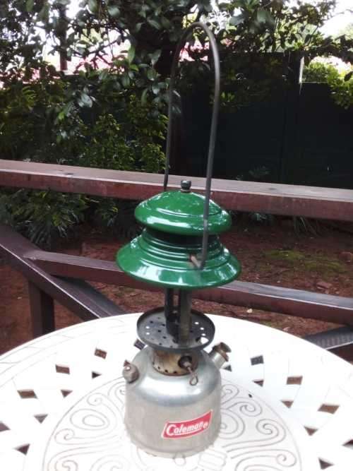 Old Coleman no. 249 Lantern No glass shade - 249-299 - MADE IN CANADA