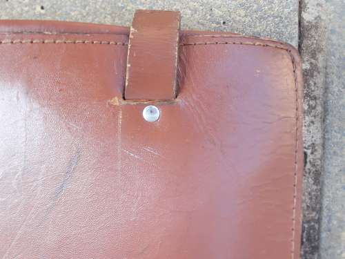 CHENEY LEATHER BRIEFCASE- VINTAGE - MADE IN ENGLAND