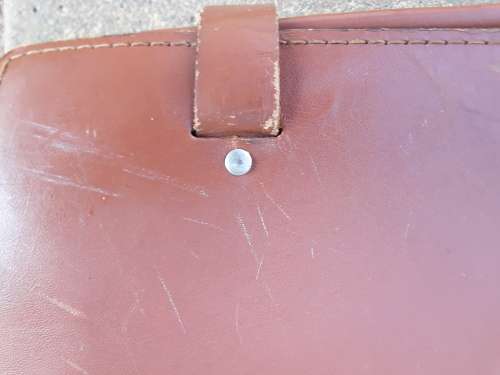 CHENEY LEATHER BRIEFCASE- VINTAGE - MADE IN ENGLAND