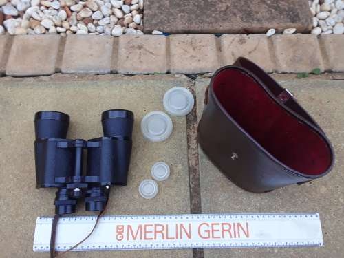 COSMO Coated Optics Pair of 7 x 50 - Field 7.1 (No2522) binoculars - Leather Case and Leather strap