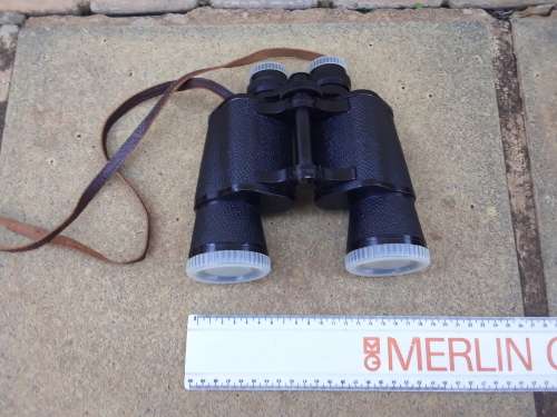 COSMO Coated Optics Pair of 7 x 50 - Field 7.1 (No2522) binoculars - Leather Case and Leather strap