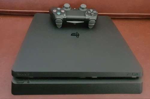 Playstation 4 1 TB HDD Slim Console (PS4) - CUH-2216A - With Remote Controller - Power Supply