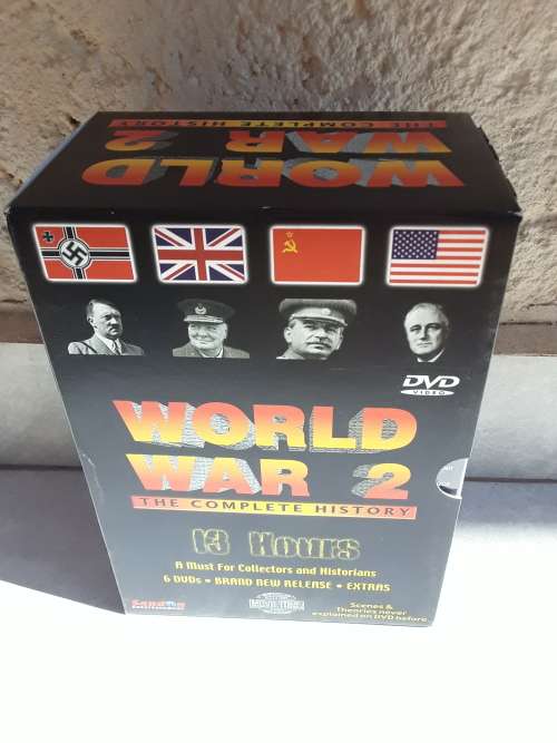 World War 2 The Complete History -  6 Disc -  6006607004520 - DVD BOX SET - LIKE NEW