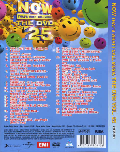 Various  Now That`s What I Call Music! The DVD Vol.25