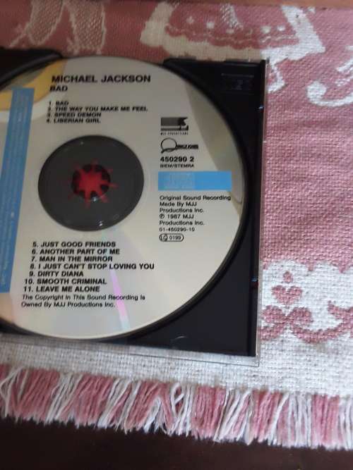 Michael Jackson  Bad - CD