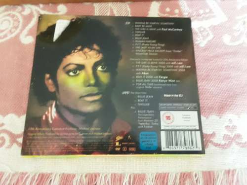 MICHAEL JACKSON THRILLER 25 CD/DVD 88697 17986 2 EPIC LIMITED EDITION 2008