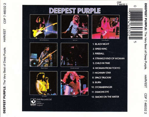 Deep Purple  Deepest Purple: The Very Best Of Deep Purple - CD - IMPORT