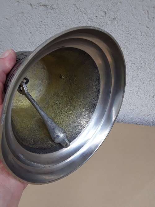Titanic Bell (reproduction) - TIN PLATED WALL MOUNTED BRASS BELL