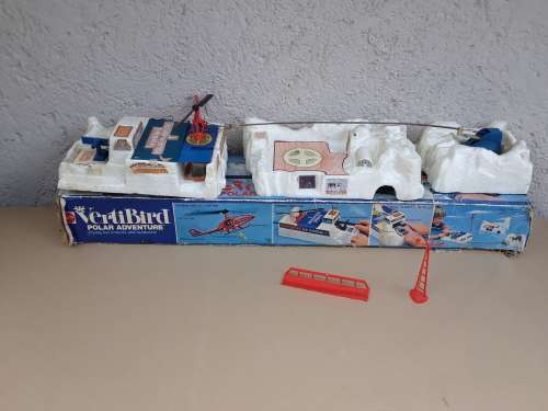 1974 MATTEL VERTIBIRD POLAR ADVENTURE - VERY, VERY RARE - 100% WORKING - COMES WITH ORIGINAL BOX