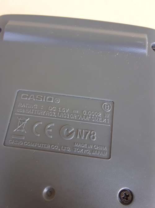 Casio FC-100V Genuine Financial Consultant Calculator - WITH CASE - 100% WORKING