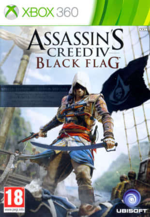 Assassin`s Creed IV Black Flag (Xbox 360) - MADE IN EUROPE - Refurbished  - 2 x Discs with Booklet