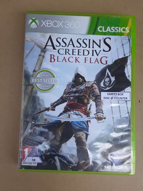Assassin`s Creed IV Black Flag (Xbox 360) - MADE IN EUROPE - Refurbished  - 2 x Discs with Booklet