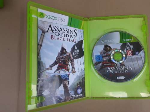 Assassin`s Creed IV Black Flag (Xbox 360) - MADE IN EUROPE - Refurbished  - 2 x Discs with Booklet