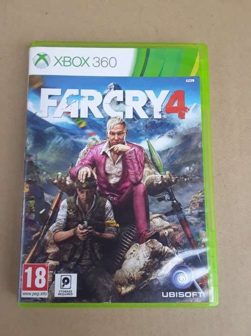 XBOX 360 - FARCRY 4 - LIKE NEW WITH BOOKLET - MADE IN EUROPE