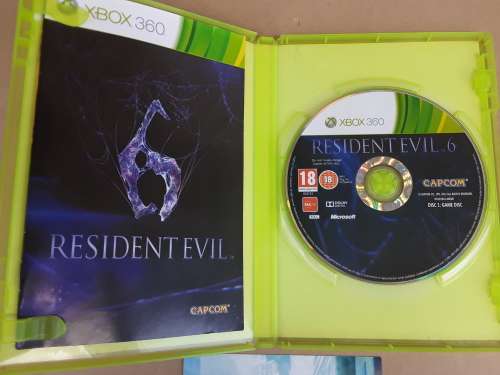 Xbox 360 Resident evil 6 - 2 x Discs - Made in EU - Like New with Booklet