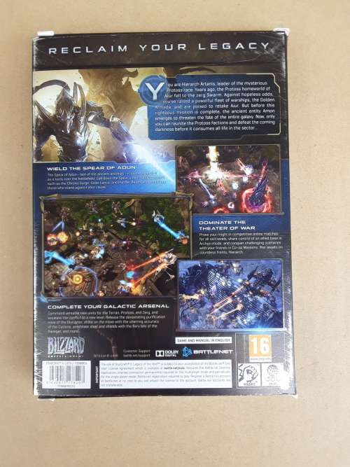 StarCraft II (Original+Both Expansions) PC