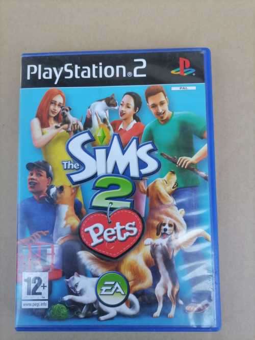 PS2 SIMS PET - WITH BOOKLET