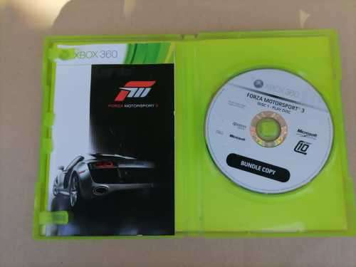 XBOX 360 FORZA MOTORSPORT 3 - 2 X DISC`S - BUNDLE COPY - WITH BOOKLET
