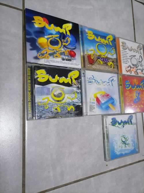 9 x BUMP CD COLLECTION - ALL NEAR MINT CONDITION WITH BOOKLETS
