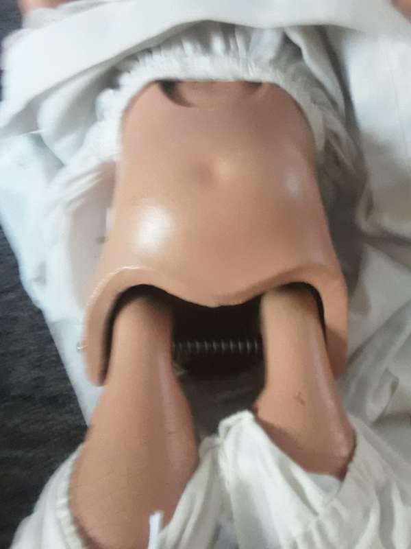 Vintage Large jointed wooden doll